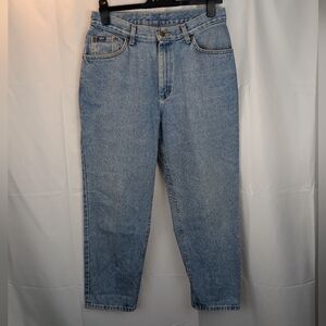 Vintage 80s 90s Lee USA made High Waist Denim Mom Jeans waist 32" In EUC